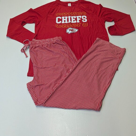NFL Team Apparel Other - NWT NFL Team Apparel Red Size Large Chiefs Pajamas